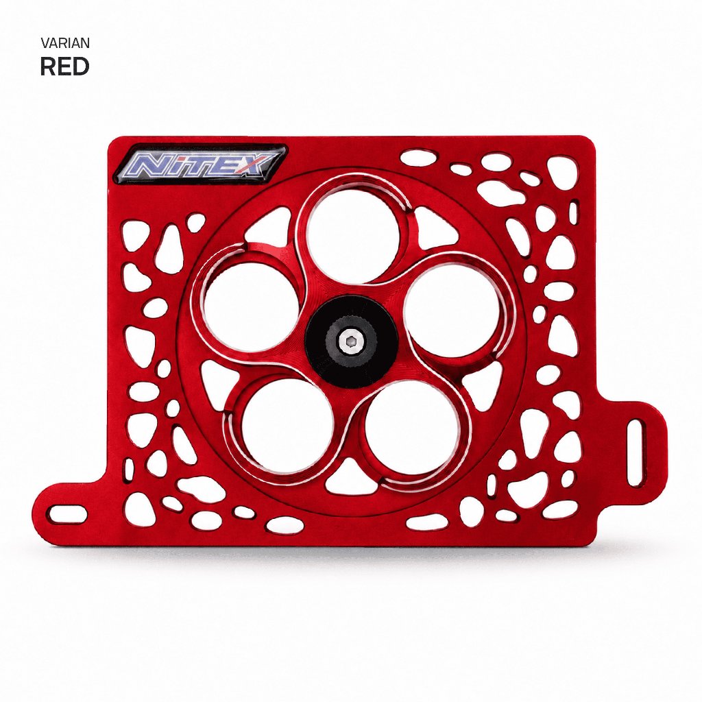 NITEX Cover Radiator + Fan Alumunium CNC Yamaha NMAX Connected / Aerox Connected