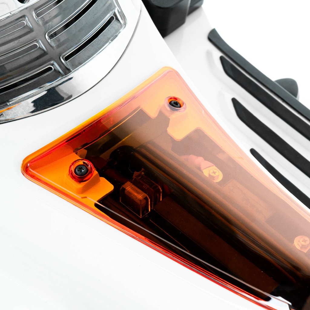 VIRTU Cover Battery Transparent Vespa Sprint & Primavera 2024-2026