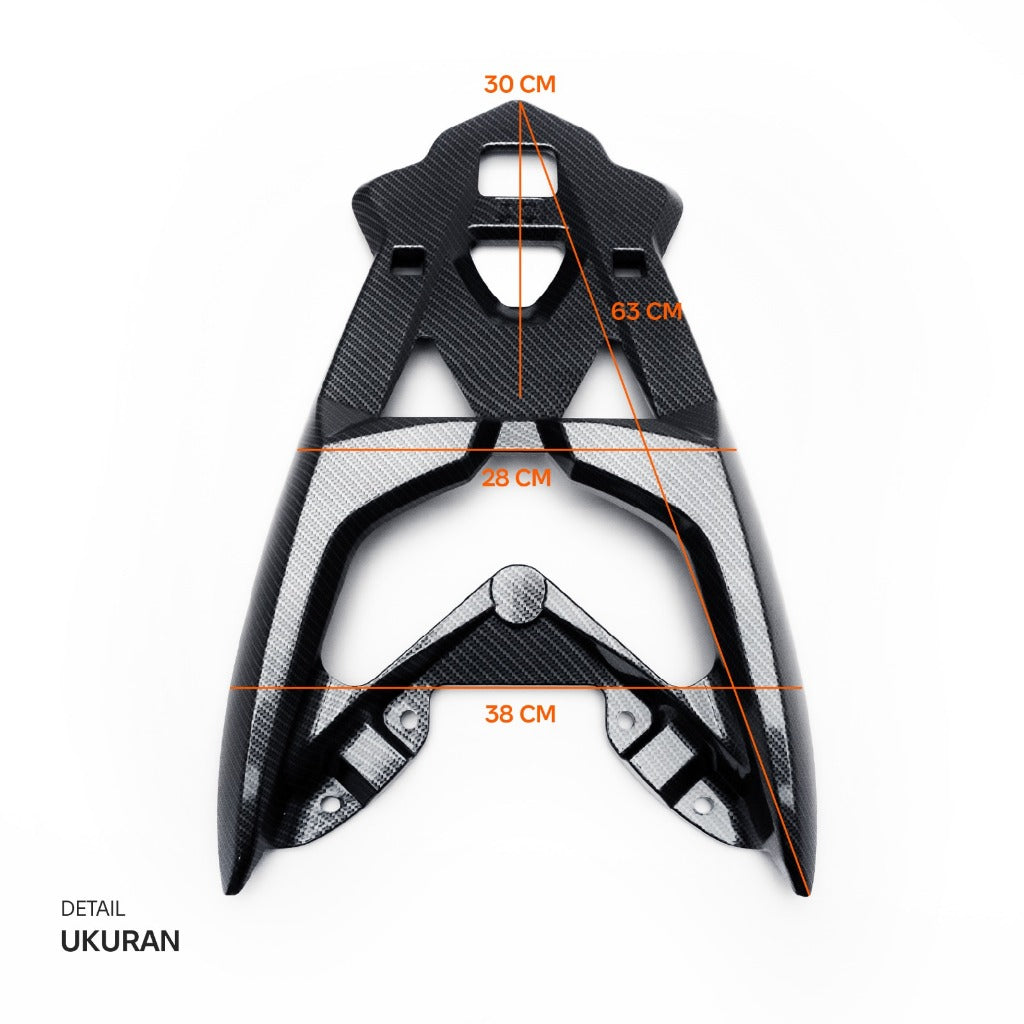 Nemo Behel Bracket Box Carbon NMAX Old (2016-2019) - Alternate View