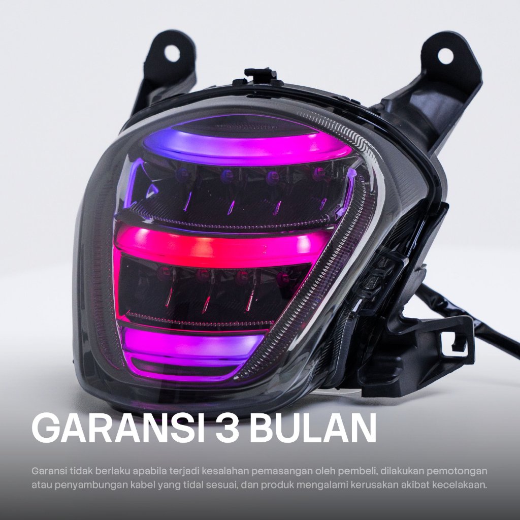 JPA Tail Light / Tail Light RGB for Scoopy / K93 (2017-2019) - Alternate View