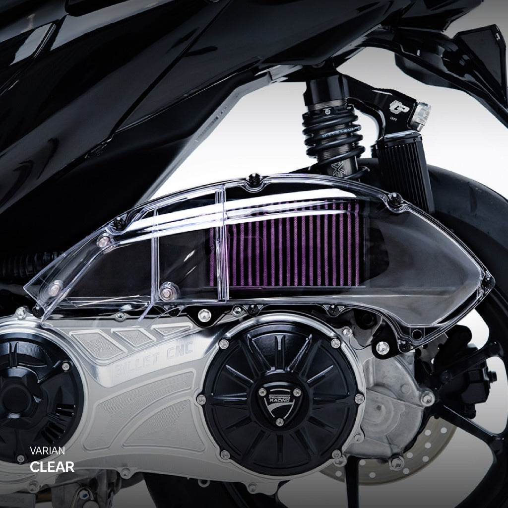 NEMO Air Filter Cover Transparent Yamaha Aerox and NMAX