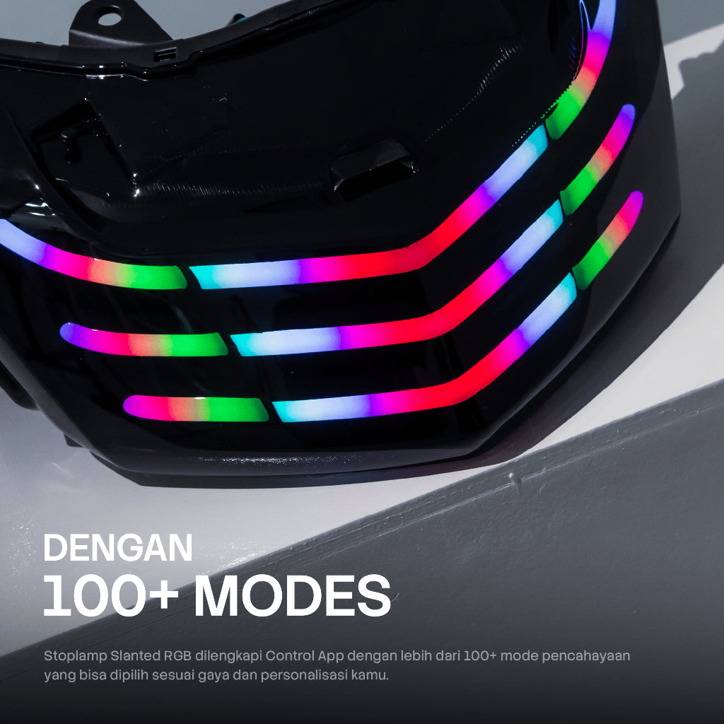JPA RGB Tail Light / Tail Light Slanted NMAX Old 2015-2019 - Alternate View