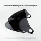 Clear Mirror Helm No 27 Helm Honda / Ink CX 22 / BMC 550 / KYT Forza - Alternate View