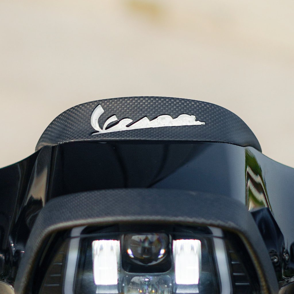 Virtu Cover Kedok Upper Carbon Kevlar Vespa Sprint Primavera 2017-2023