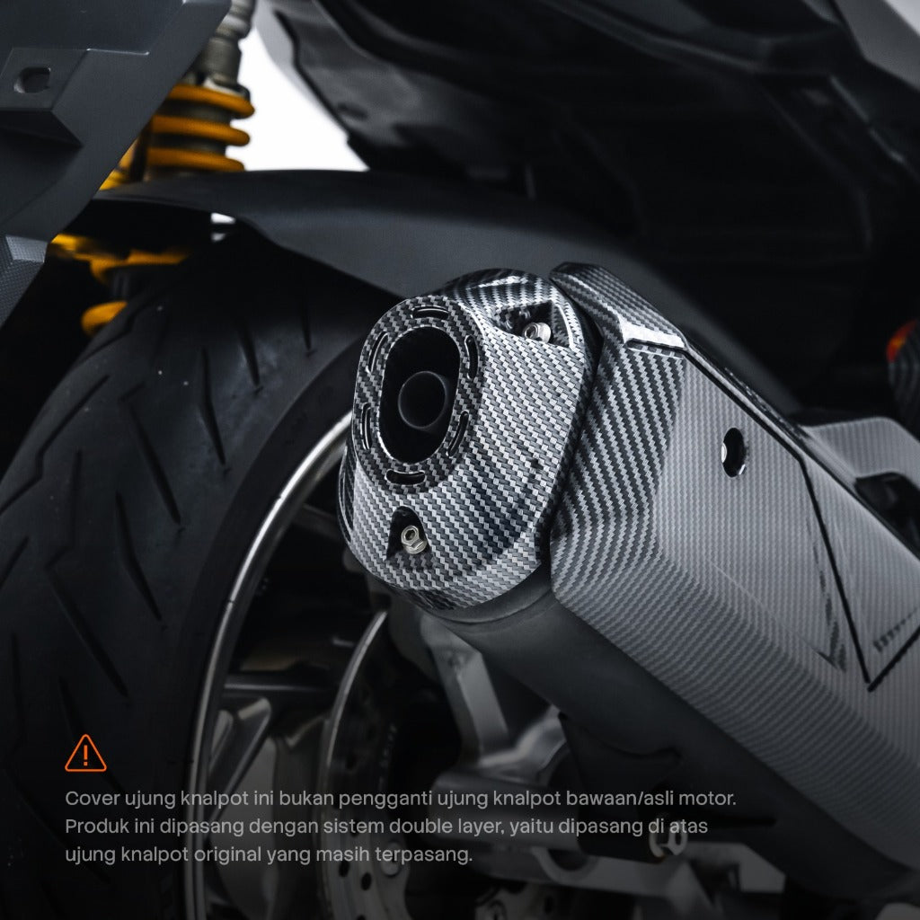 NEMO Ujung Exhaust / Muffler Carbon Vario 160 Gen 1 and Evo (2022-2026)