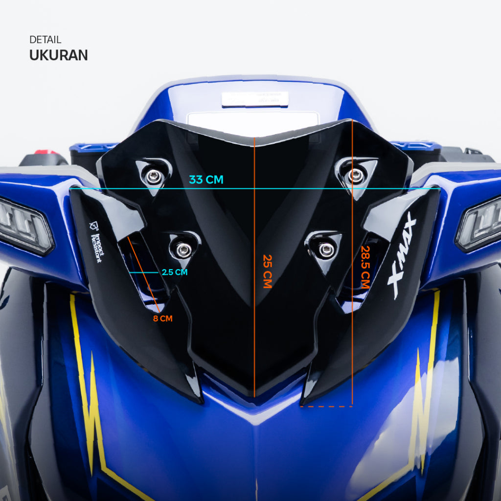 NEMO Windshield / Visor Yamaha XMAX Connected Type Sonic