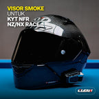 CLEAN Mirror Helm (No.49) KYT NFR Fullface / Visor NF-R / NX Race