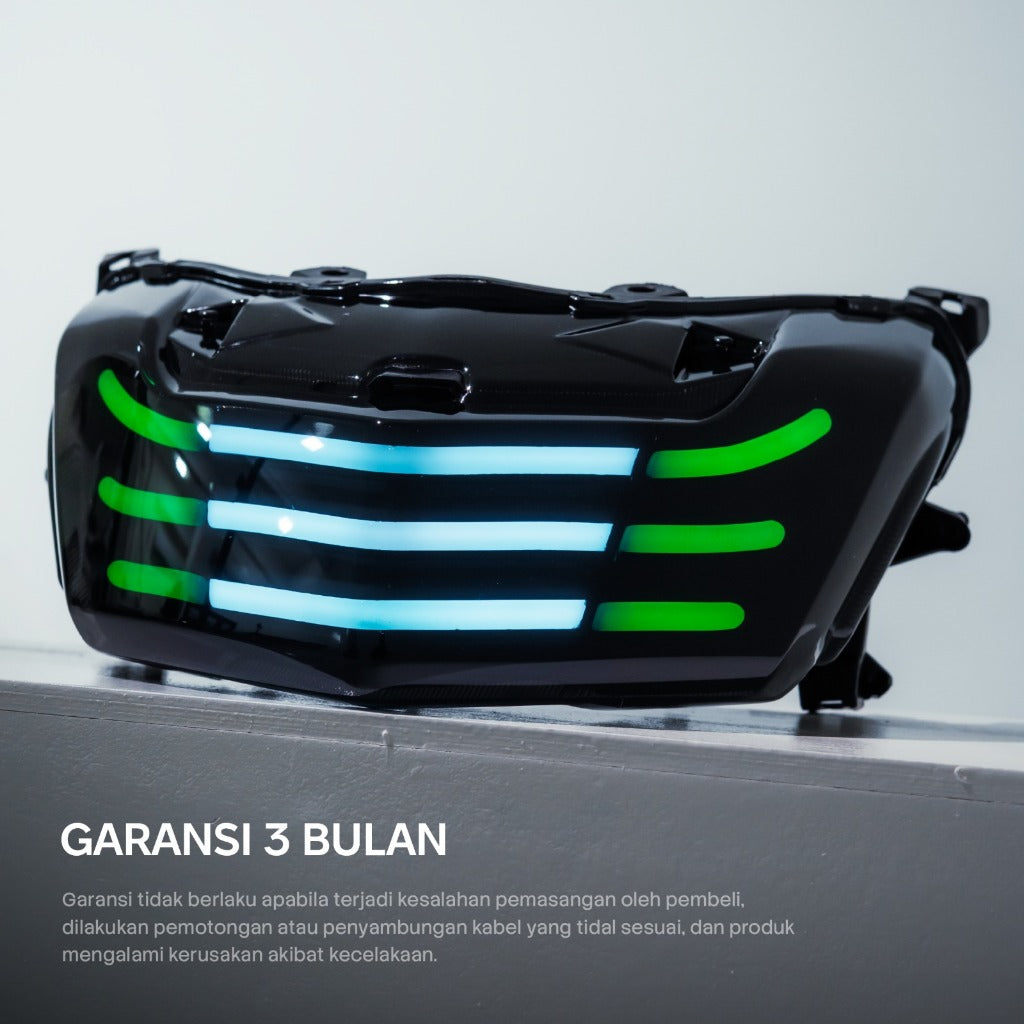 JPA RGB Tail Light / Tail Light Slanted NMAX Old 2015-2019