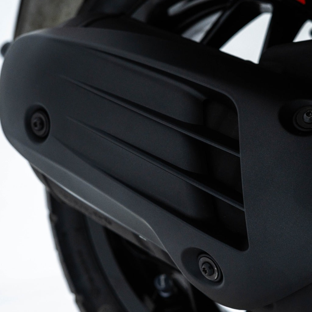 Virtu Protector Exhaust Vespa Sprint & Primavera, S & LX 2017-2025 - Alternate View