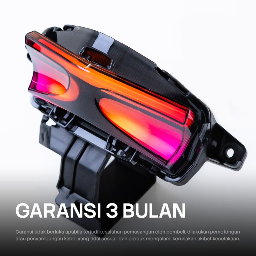 JPA Tail Light / Tail Light Henox RGB Aerox Old (2016-2019)