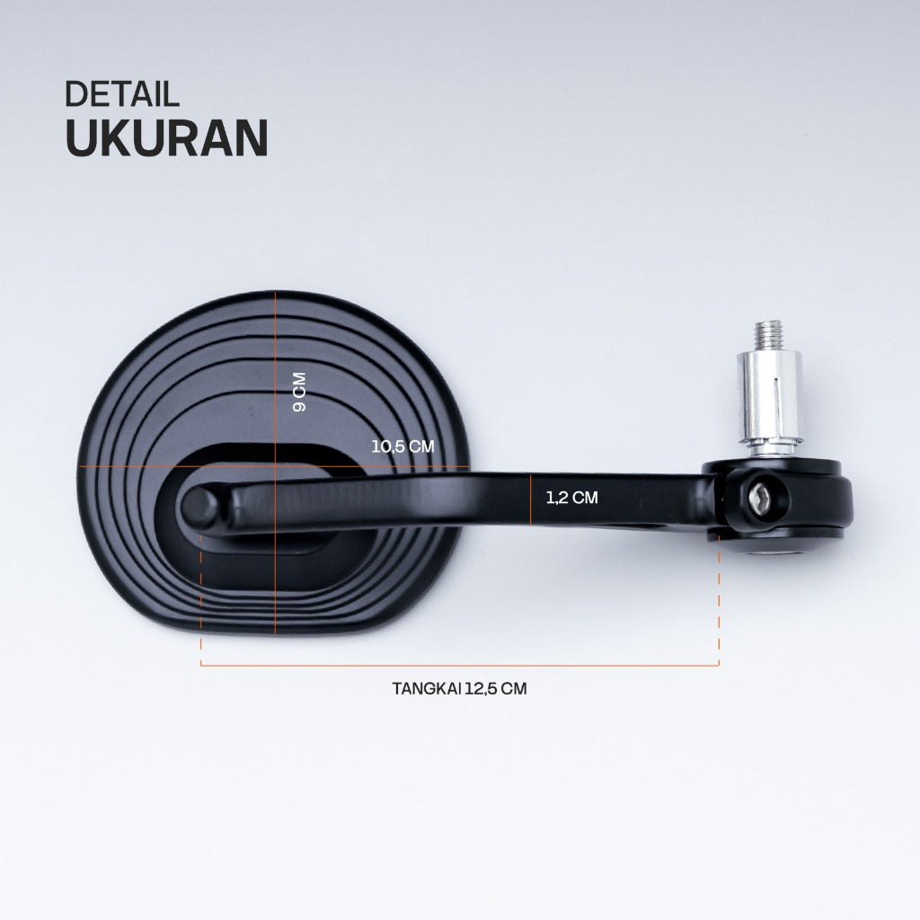 Nemo Mirror Orbit Bar End Universal
