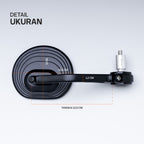 Nemo Mirror Orbit Bar End Universal