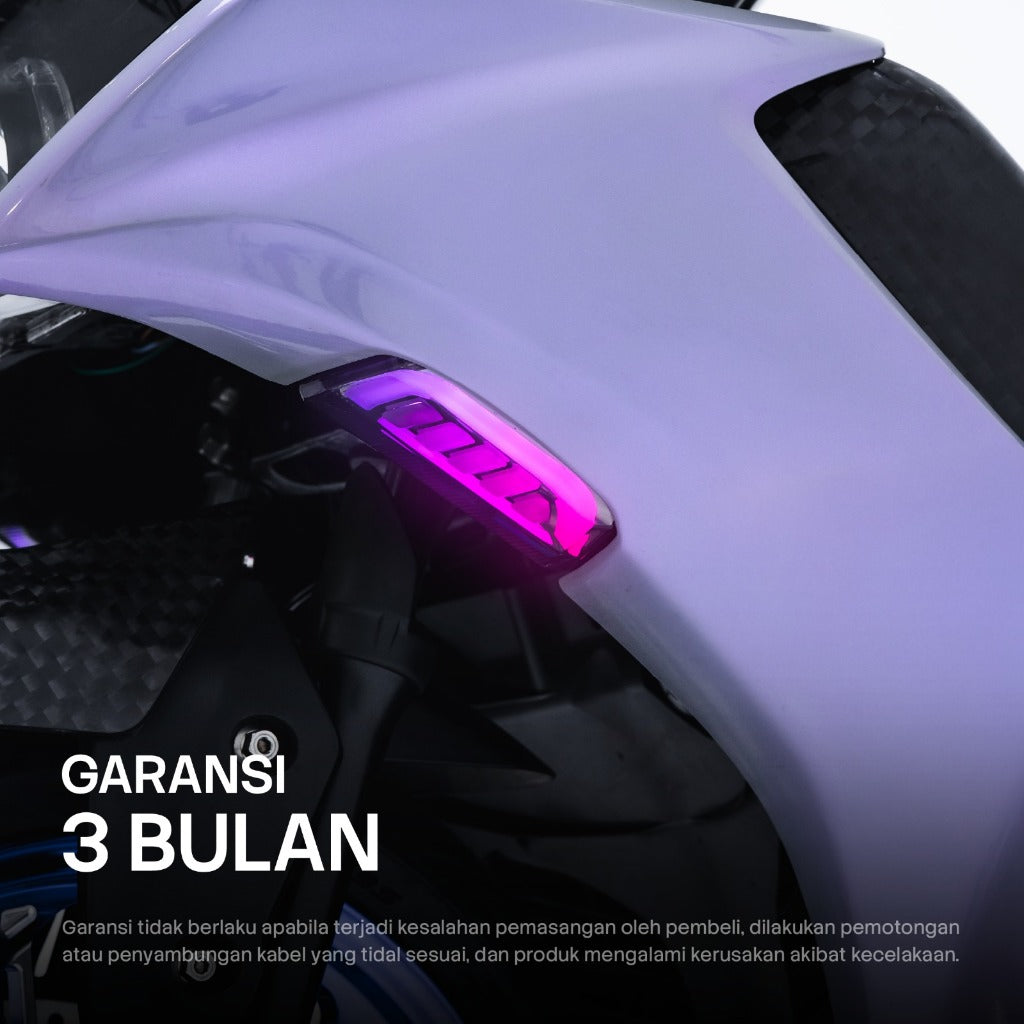 JPA Turn Signal Cyber RGB Aerox Connected