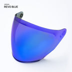 CLEAN Helmet Visor Iridium Visor (No.43) for Terra 2, NFJ and TTR-JET