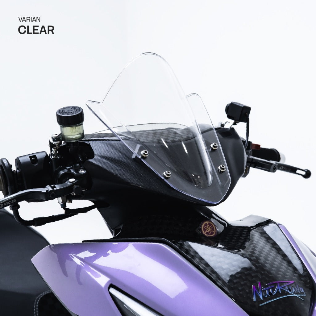 NEMO Windshield Bubble Aerox Connected - Alternate View