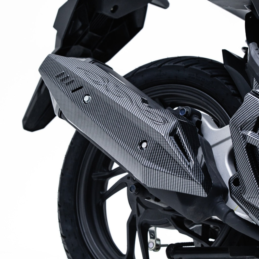 Nemo Cover Exhaust Carbon Vario 125 / 150 (2018-2026) - Alternate View