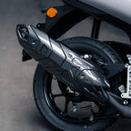 NEMO Protector / Cover Exhaust Carbon Yamaha NMAX Connected, Turbo, Neo, Lexi 155, Aerox Connected and Alpha - Alternate View