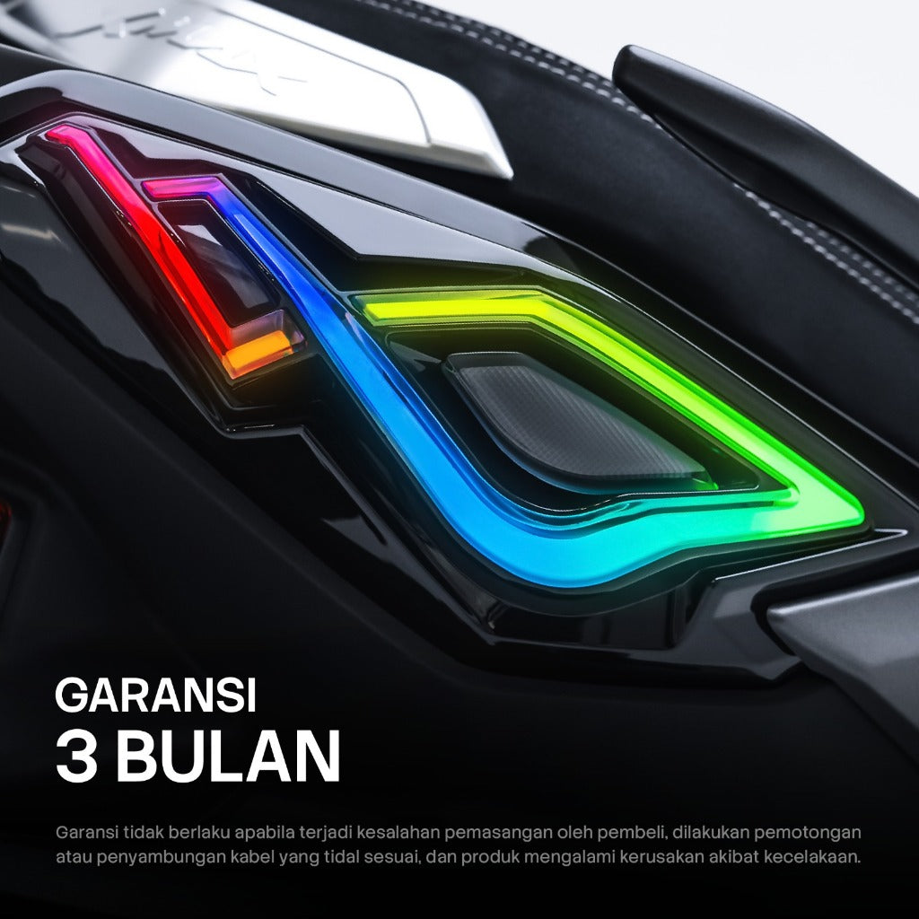 JPA Tail Light / Tail Light X-Vision RGB XMAX Connected V2 and Techmax V3