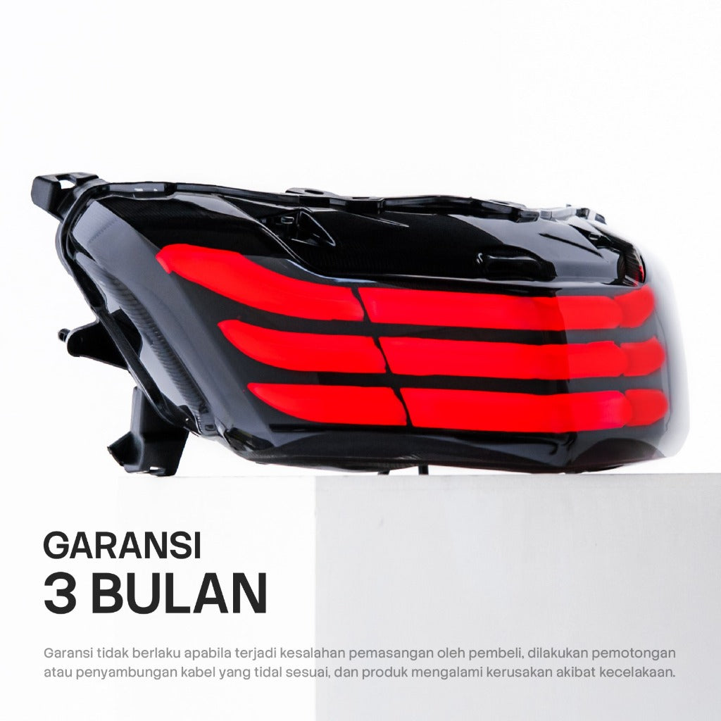 JPA Tail Light / Tail Light Garis RGB for Yamaha NMAX Old (2015-2019)