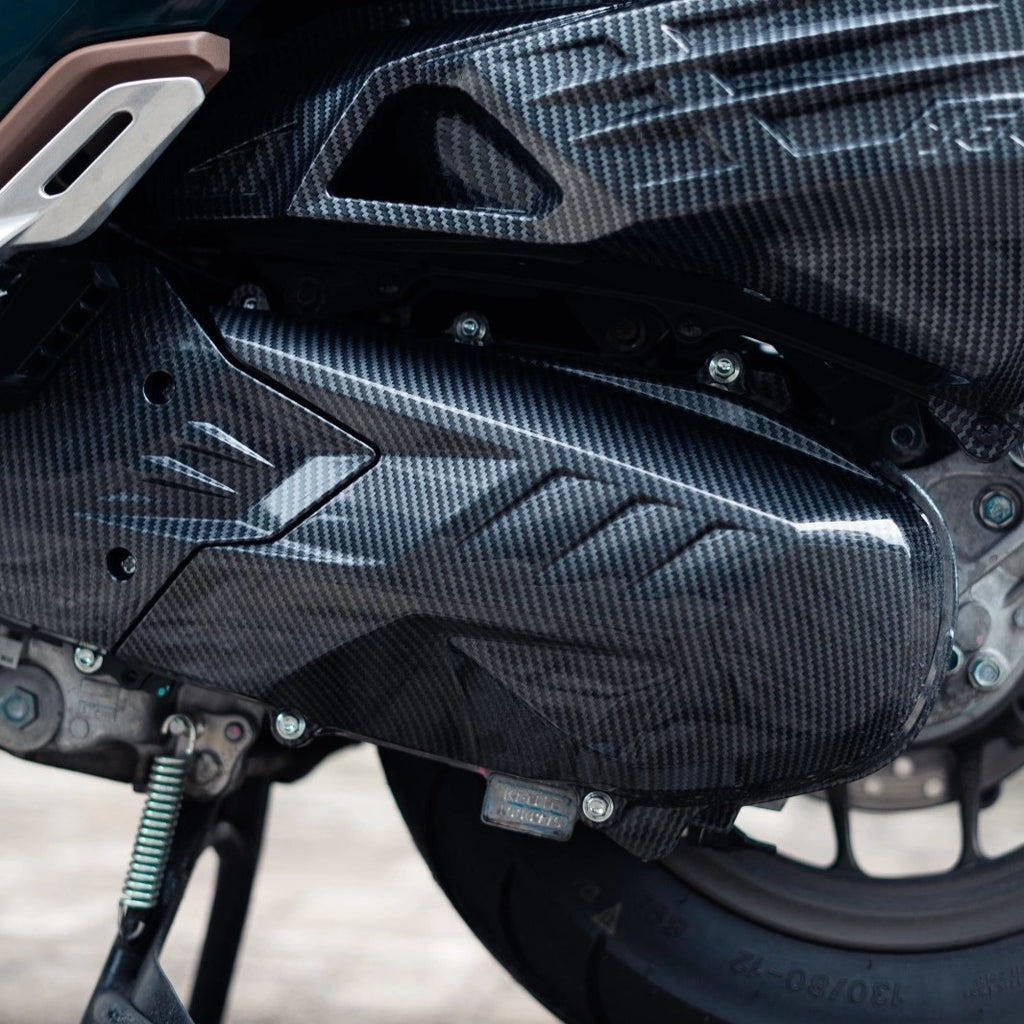 Nemo Carbon Front & Rear CVT Cover Honda Stylo 160