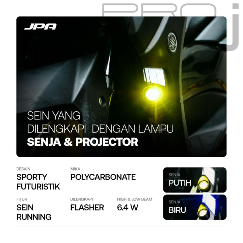 JPA Turn Signal Light Turn Signal Front Yamaha All New NMAX Type Pro J