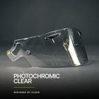 CLEAN Mirror Helm Arai RX-7X / Astro GX Flat Photochromic (48A) Clear