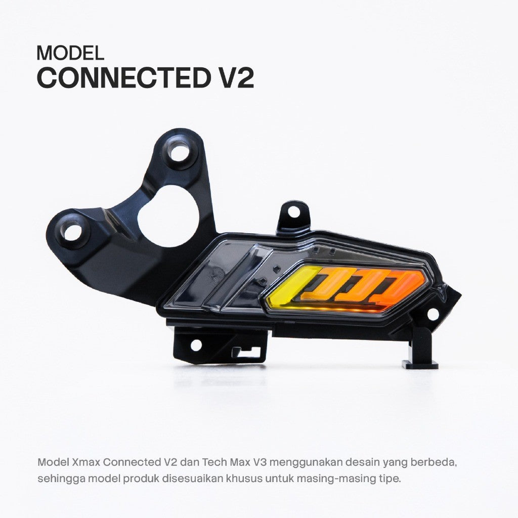 JPA Turn Signal Front RGB XMAX Connected V2 and Tech Max V3
