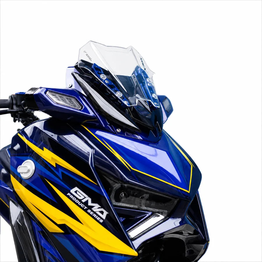 Windshield Double Space Color Xmax Connected