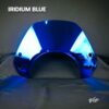 Windshield Iridium Type Shark Vespa Piaggio Primavera Tipe Shark - Biru - Image 5