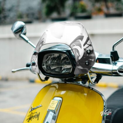 Virtu Windshield / Visor Vespa Piaggio Iridium – Gold
