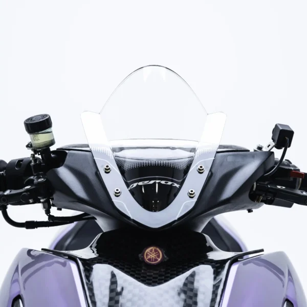 NEMO WINDSHIELD TYPE BUBBLE 2 TONE YAMAHA AEROX CONNECTED