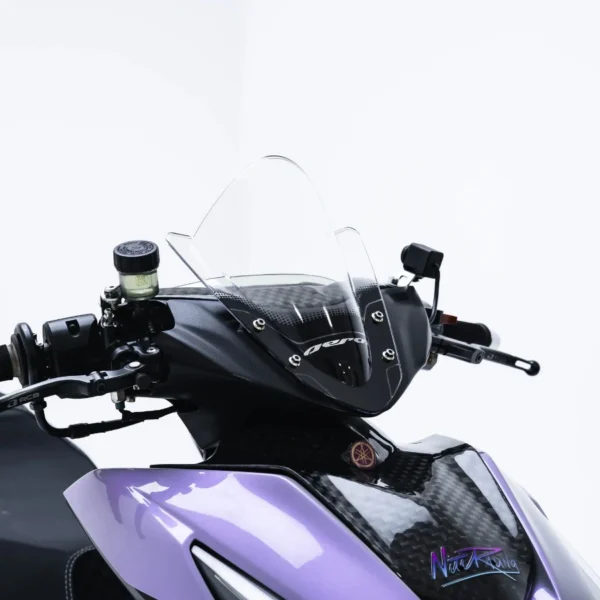 NEMO WINDSHIELD TYPE BUBBLE 2 TONE YAMAHA AEROX CONNECTED