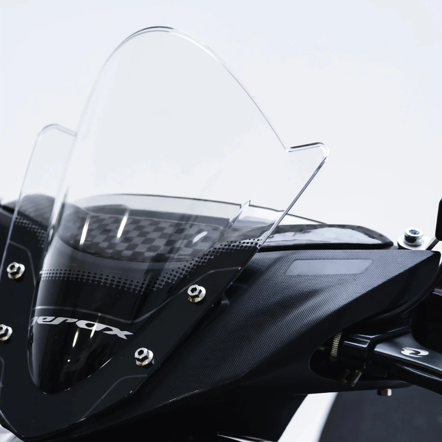 NEMO WINDSHIELD TYPE BUBBLE 2 TONE YAMAHA AEROX CONNECTED