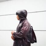 GMA 6 Rubber Raincoat Set (Backpack Type)