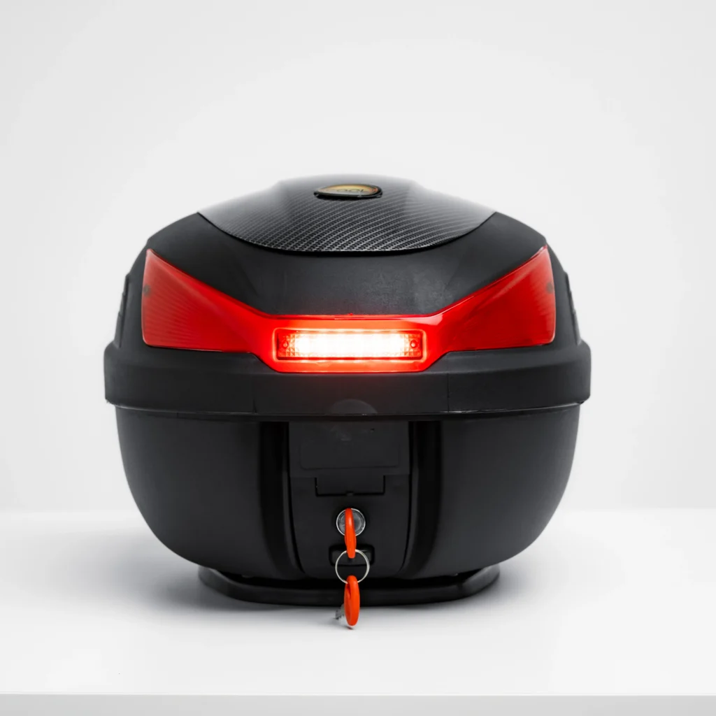 Rear Motorcycle Cool Box 005 carbon