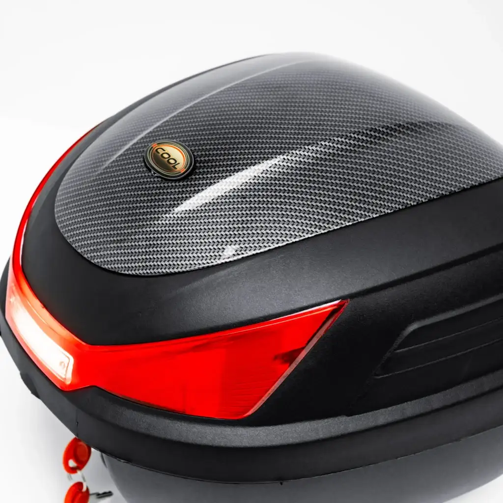 Rear Motorcycle Cool Box 005 carbon