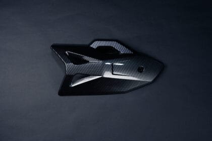 CARBON EXHAUST COVER ADV 160