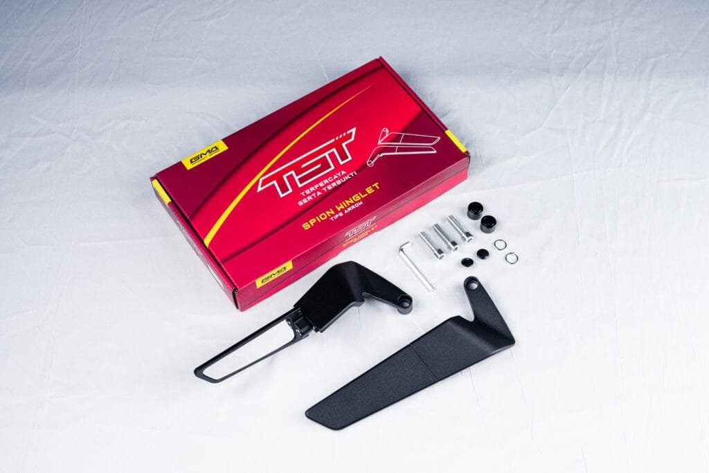 REAR VIEW MIRROR WINGLET ARROW (1367-9)