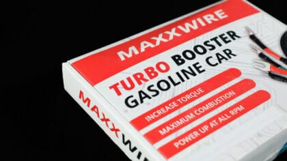 TURBO BOOSTER GASOLINE COVER