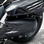 AIR FILTER COVER CARBON VARIO 160