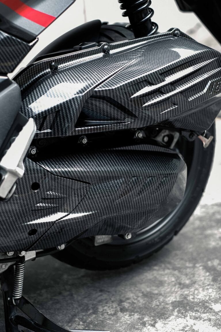 AIR FILTER COVER CARBON VARIO 160