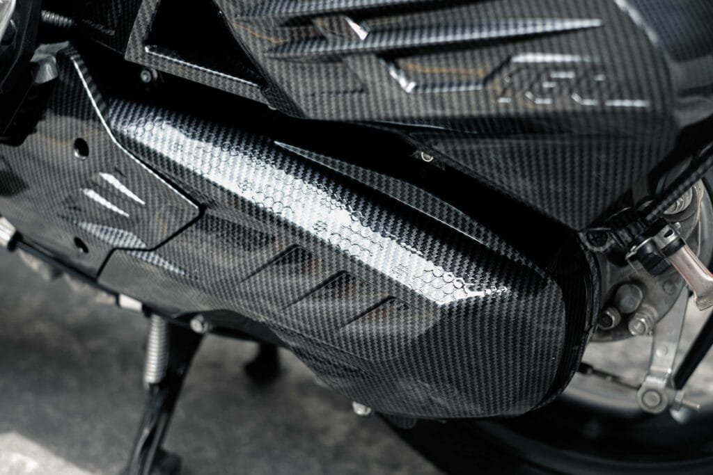 REAR CVT COVER VARIO 160