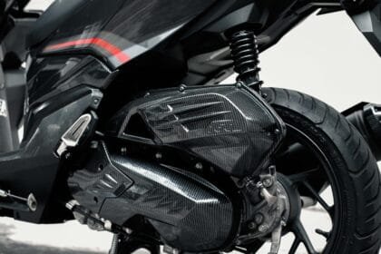 AIR FILTER COVER CARBON VARIO 160