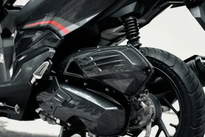 AIR FILTER COVER CARBON VARIO 160