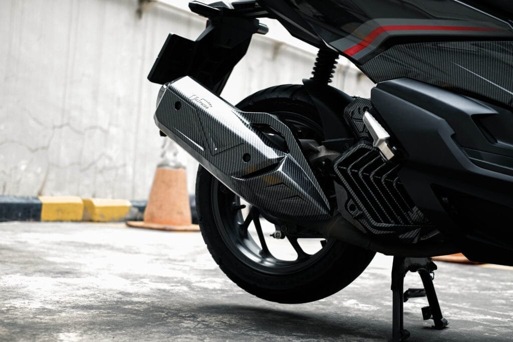 EXHAUST COVER VARIO 160