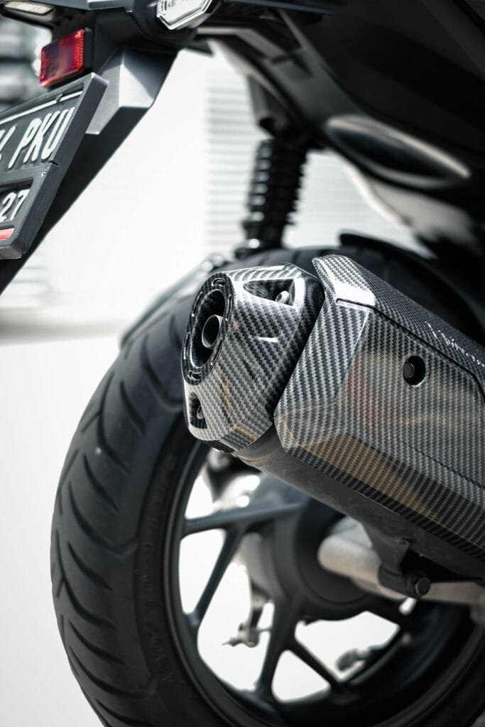 EXHAUST TIP COVER VARIO 160