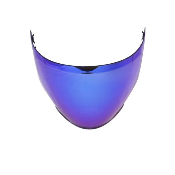 VISOR IRIDIUM HALF FACE KYT NFJ - REVO BLUE