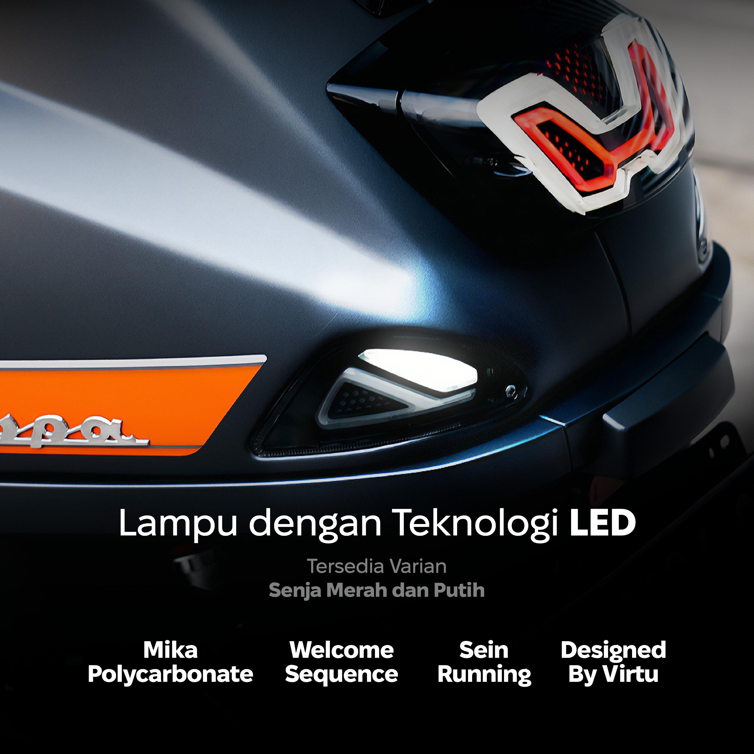 REAR LED TURN SIGNAL VESPA LX / S