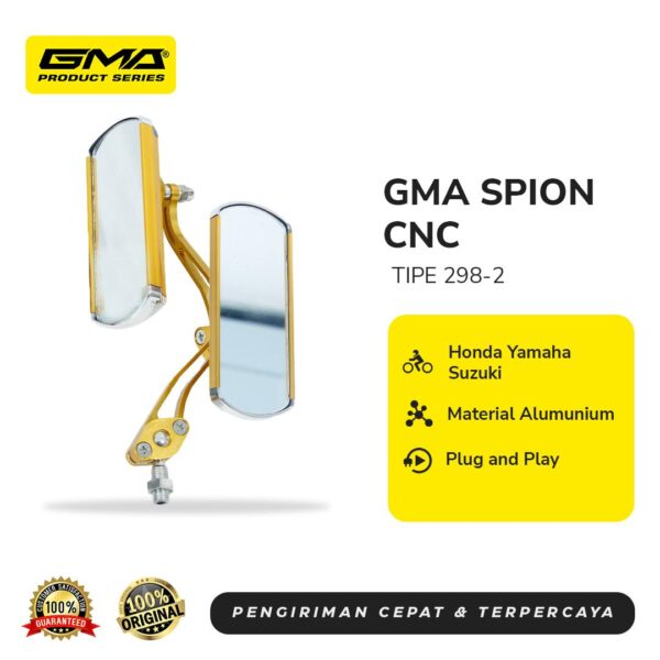 REARVIEW MIRROR TYPE 298-2 HONDA/YAMAHA/SUZUKI