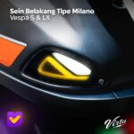 REAR LED TURN SIGNAL VESPA LX / S